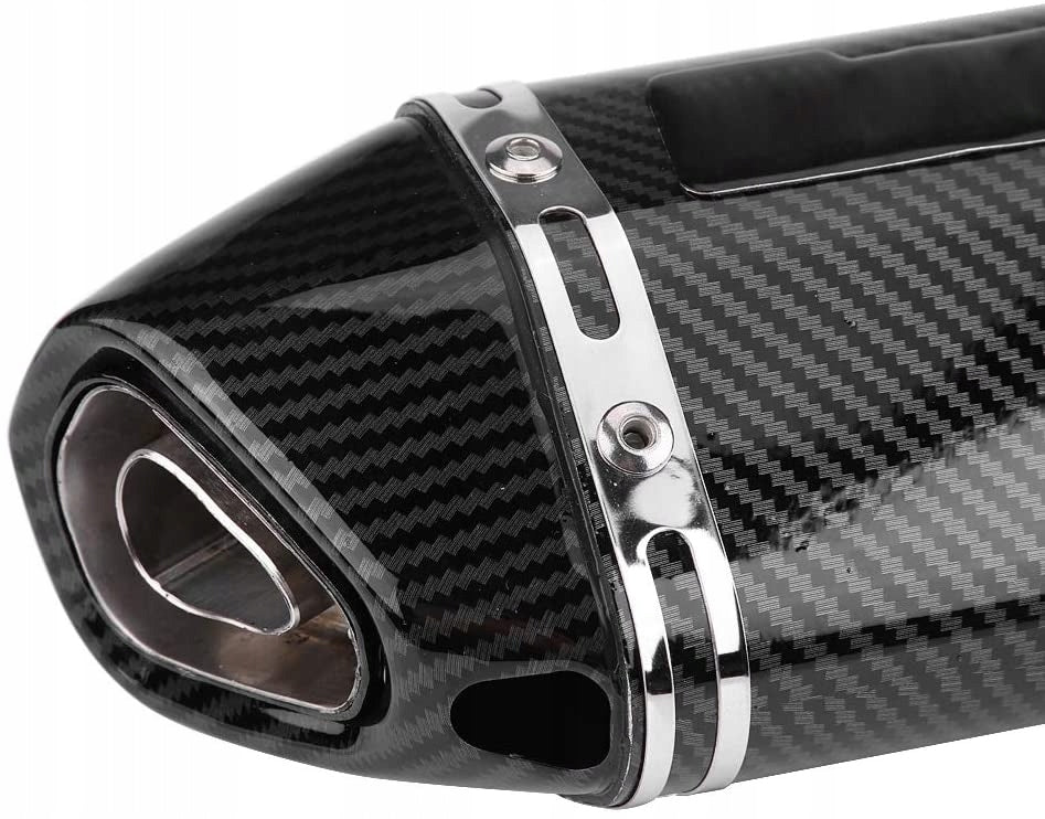 Close look to motorcycle exhaust
