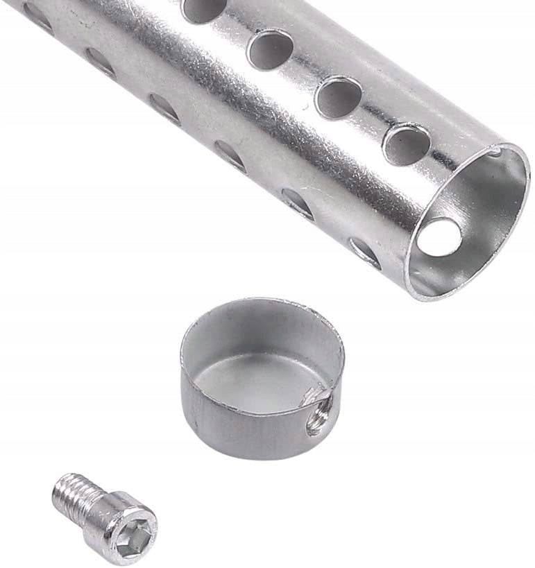 Motorcycle exhaust DB killer. Noise reducer