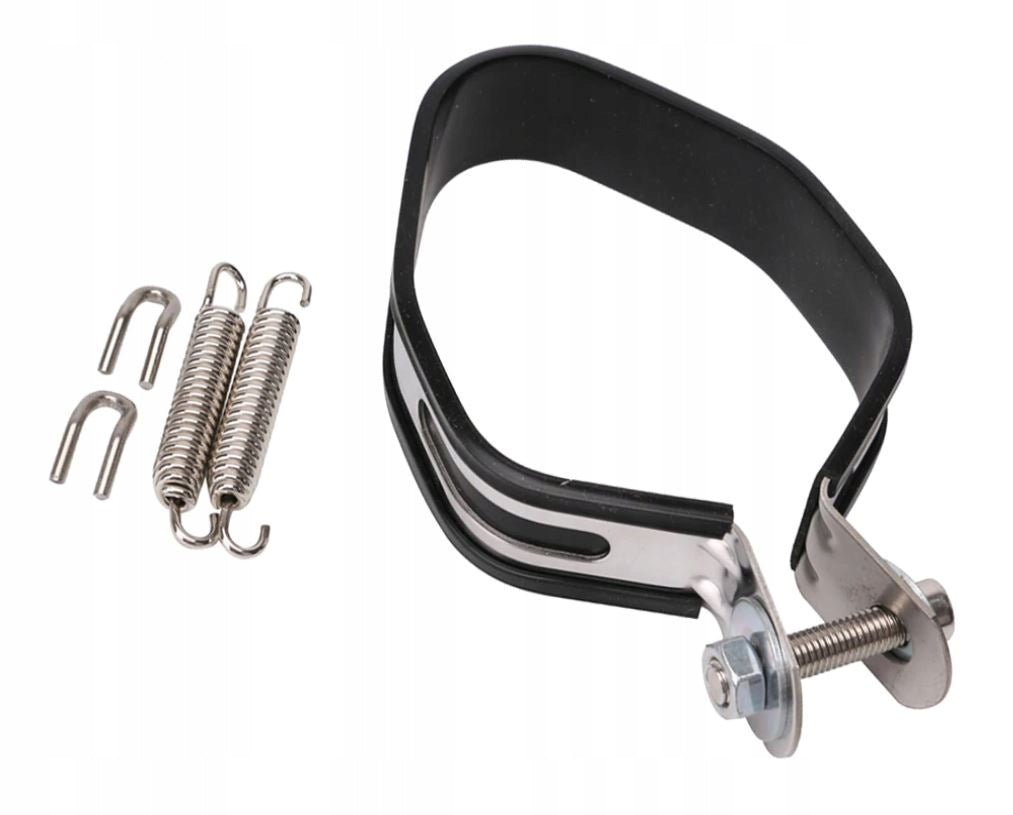 Motorcycle exhaust with all mounting tools needed