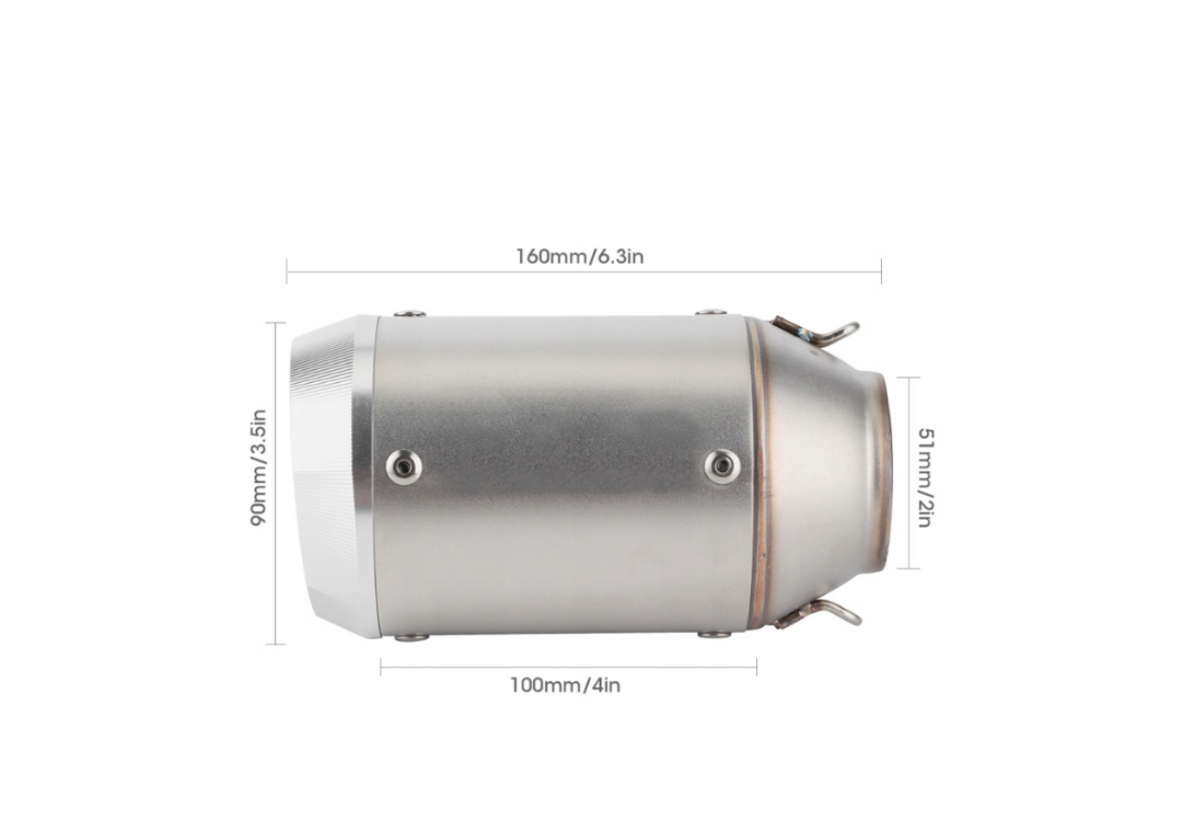 Motorcycle muffler AR