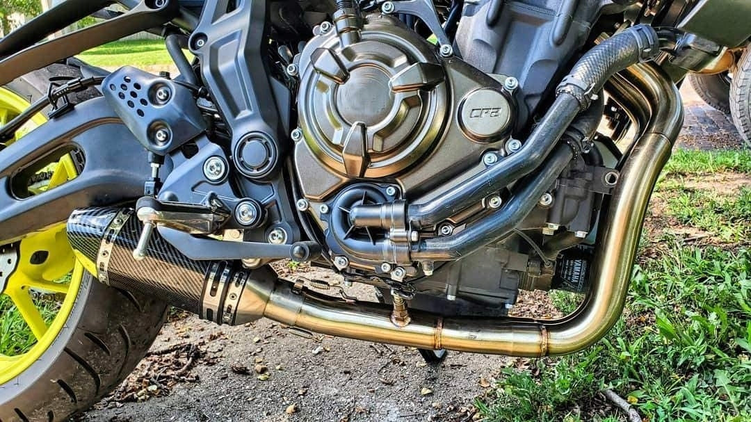 Yamaha MT-07, R7, XSR700, Tracer 700 exhaust system
