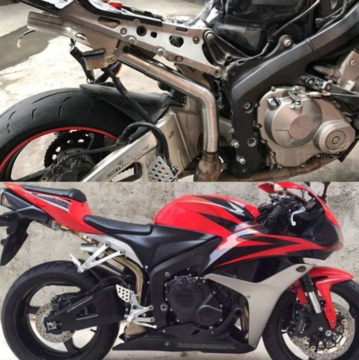 Sport exhaust Honda CBR 600RR 2005-2014 LEO F1
