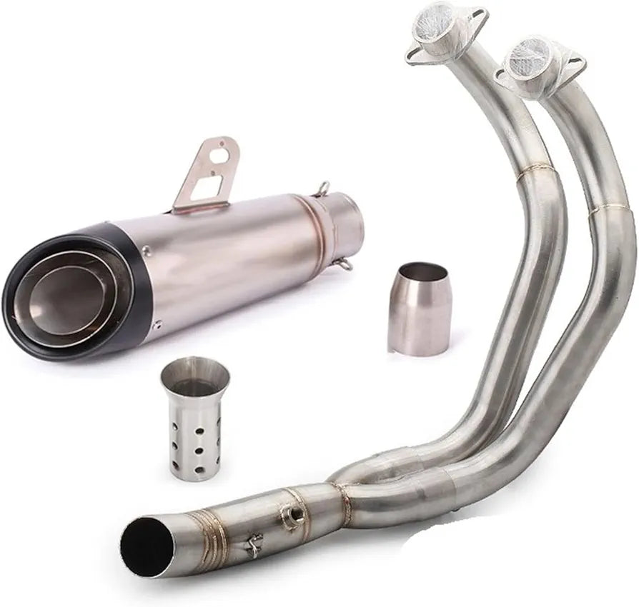 Pilnas Yamaha MT07, XSR700, R7 išmetimo sistemos komplektas su duslintuvu. SC project stiliaus