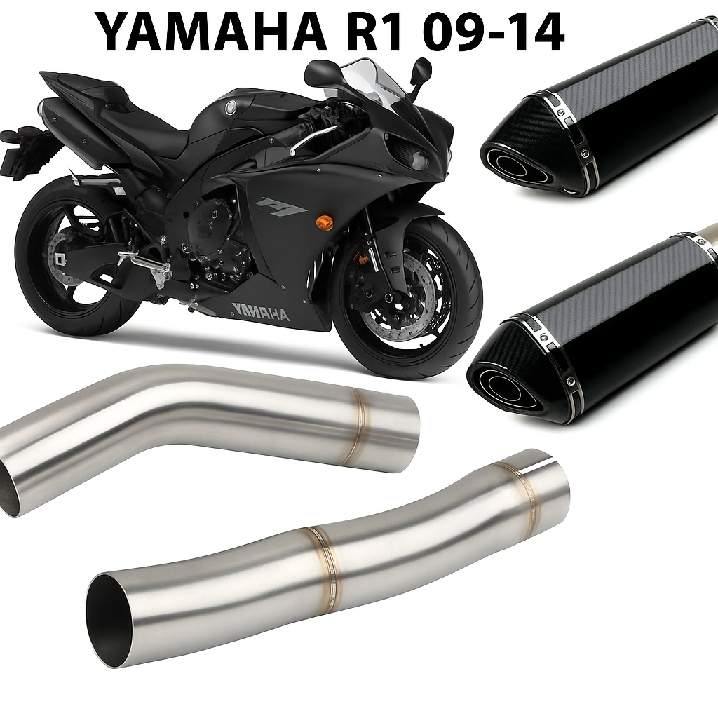 Yamaha R1 RN22 sportinis išmetimas