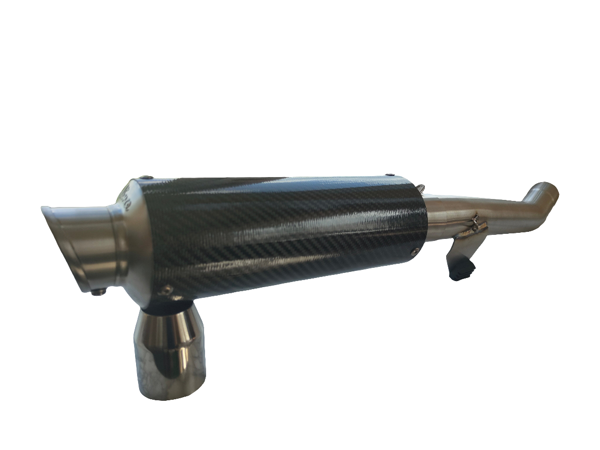 High-quality sport exhaust for Suzuki GSF600 Bandit 1995–2006 – improved performance and aggressive sound.