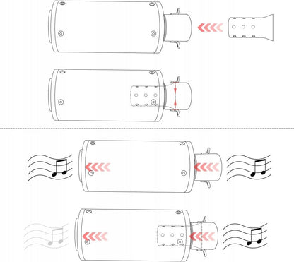 Muffler silencer 35MM