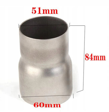 Muffler connection adapter 51-61 MM