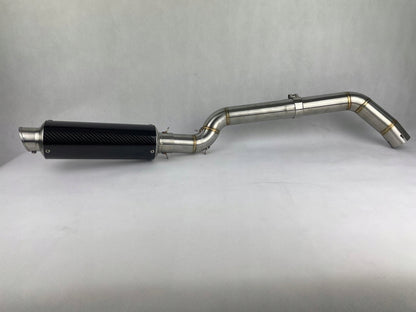 Išmetimas ir sportinis duslintuvas LEO F2 Honda CBR600RR 2005–2020 – pilnas komplektas

